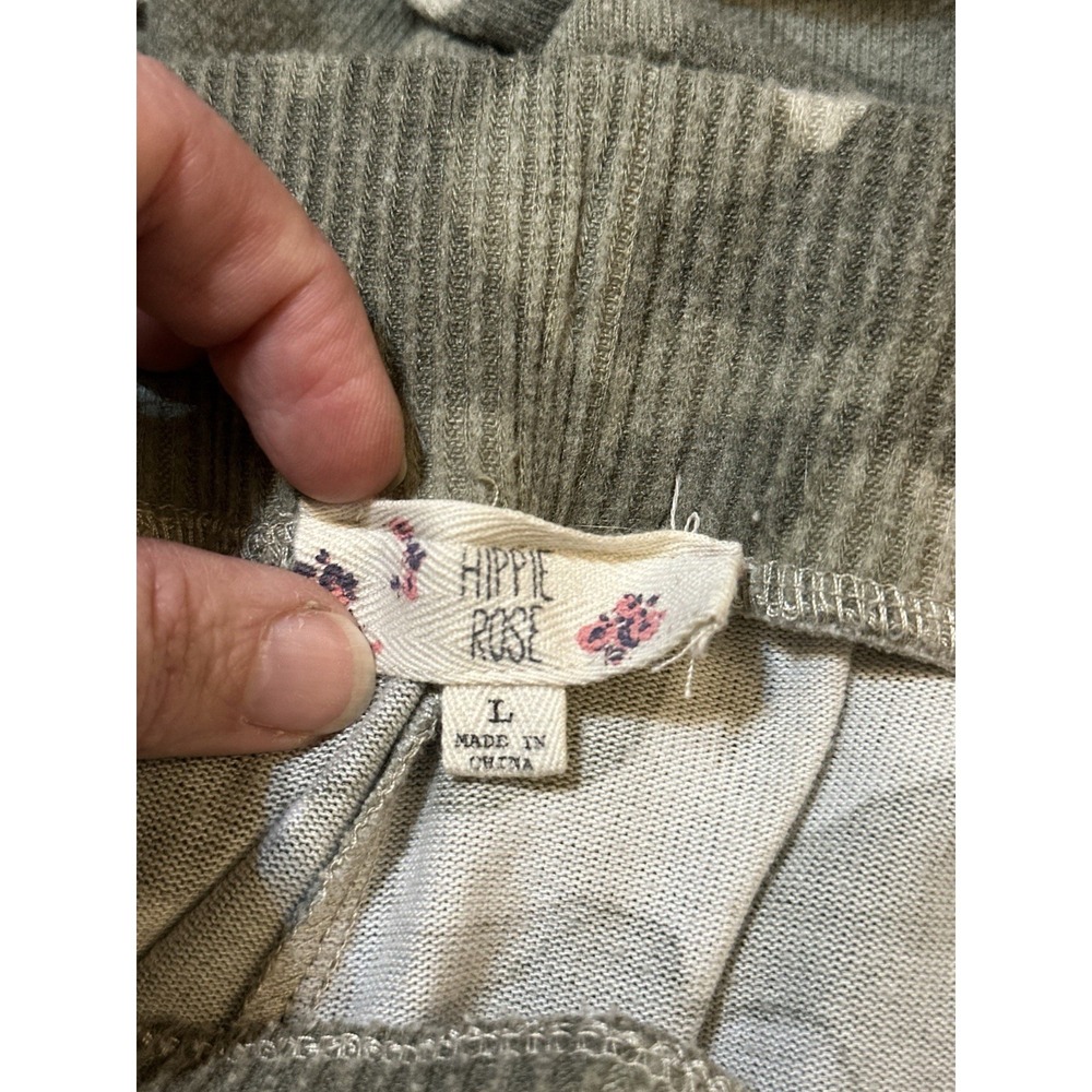 Hippie Rose Women's Camo Joggers Size L Lounge Pants Athleisure Streetwear - Picture 5 of 16